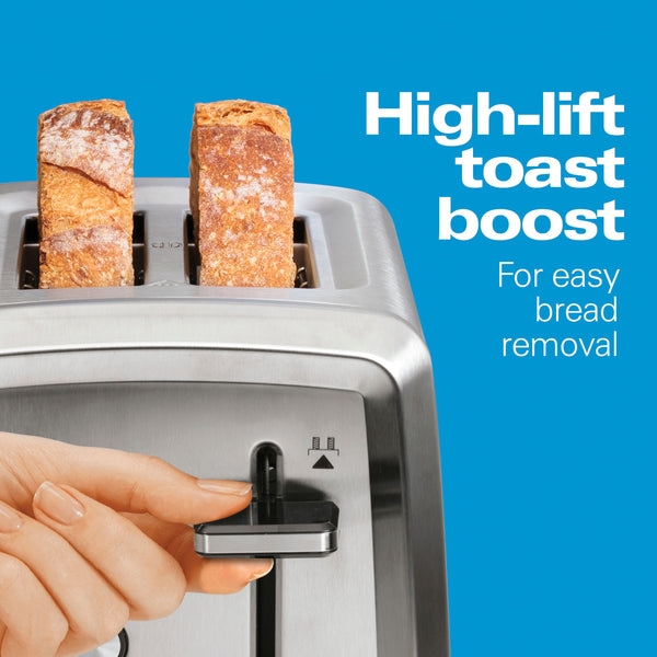  2 Slice Extra-Wide Slot Toaster Chrome